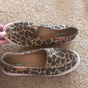 Sperry cheetah/leopard print